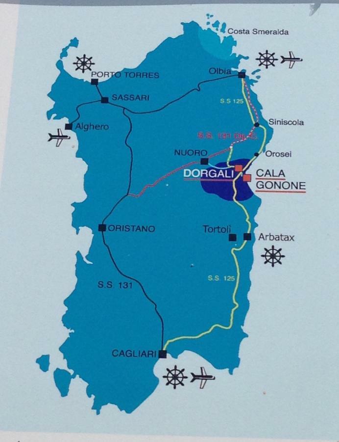 Casa Bados Villa Dorgali Luaran gambar